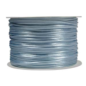 Rattail Cord - Light Blue Satin Cord